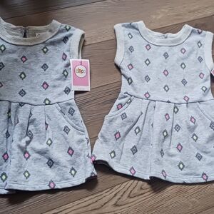 Identical Dresses Size 2T (Perfect for twin girls) New With Tags !
